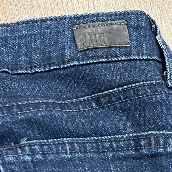 PAIGE Verdugo Ankle Size 25 Stretch Denim Dark Wash Lux Jeans - Picture 7 of 11